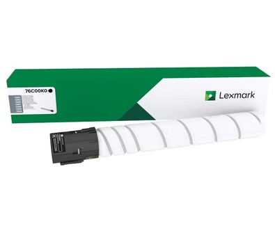LEXMARK (ORIGINAL) - Lexmark 76C00K0 Noir (18500 pages) Toner de marque